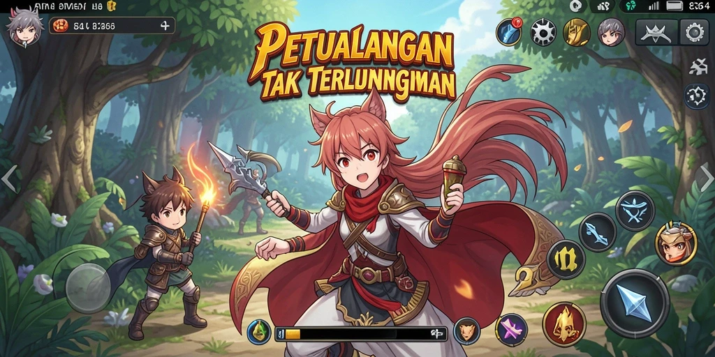 Tampilan utama gameplay 8364 yang menakjubkan dan penuh aksi.