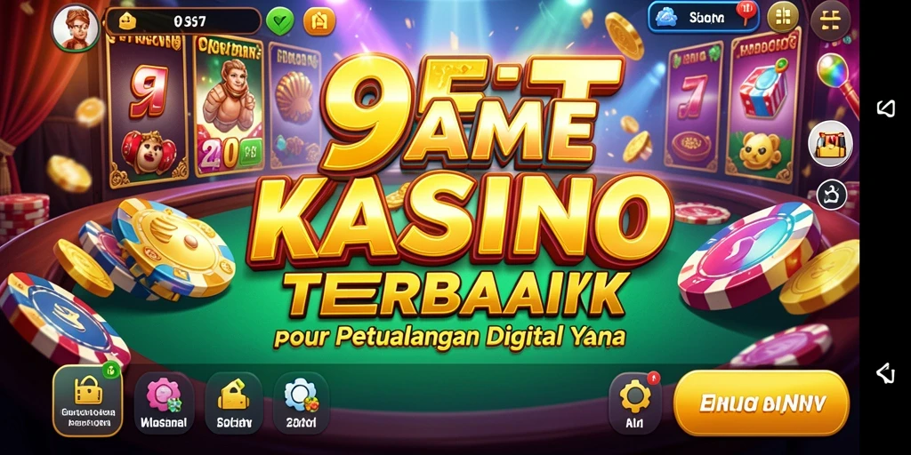 Menampilkan gameplay seru di 9ET dengan berbagai pilihan permainan kasino.