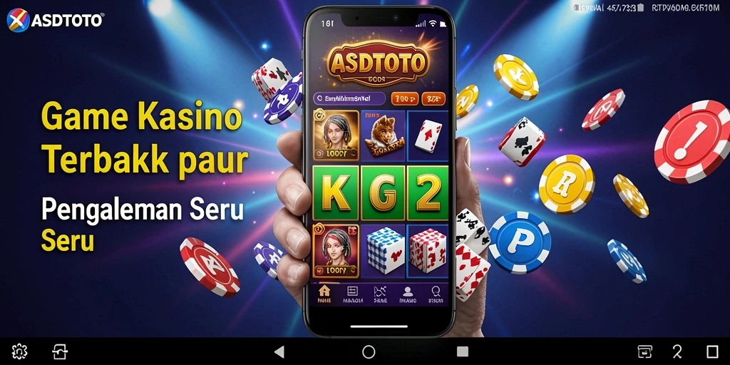 Tampilan menarik dari gameplay Kasino di ASDTOTO.