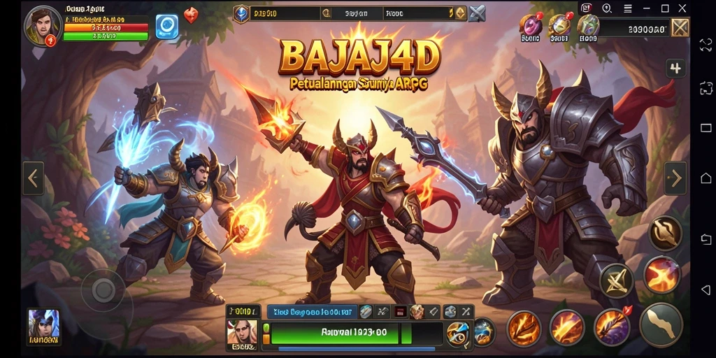 Tampilan gameplay seru dari BAJAJ4D dengan aksi dan grafik yang menawan.