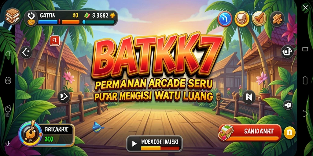 Tampilan menarik dari gameplay seru di BATIK77.