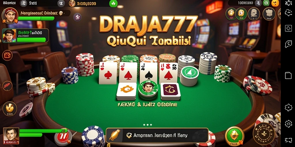 Screenshot gameplay QiuQiu DRAJA777 yang menarik dan interaktif.
