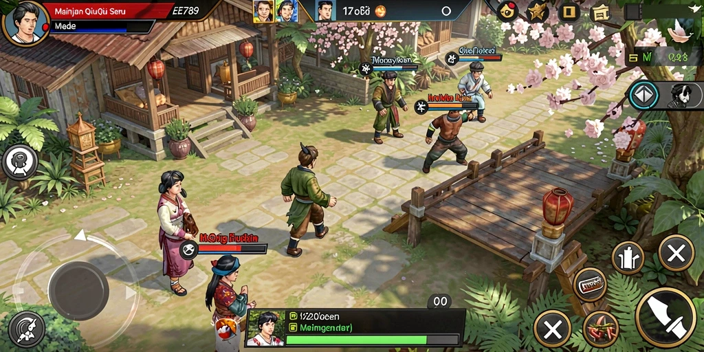 Screenshot gameplay EE789 menunjukkan serunya permainan QiuQiu.