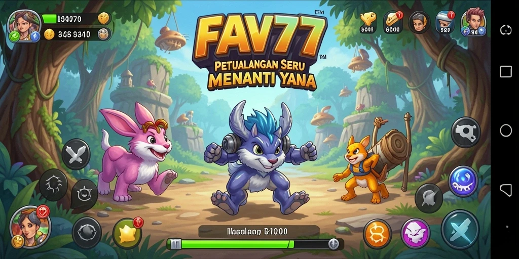 Tampilan gameplay <strong>FAV77</strong> yang penuh petualangan dan tantangan menarik.