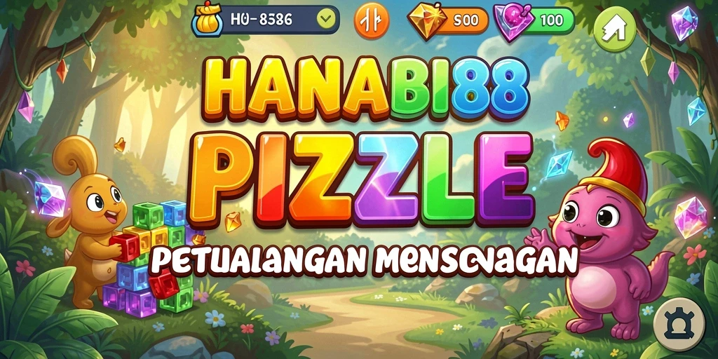 Tampilan gameplay HANABI88 yang menarik dengan tantangan Puzzle.