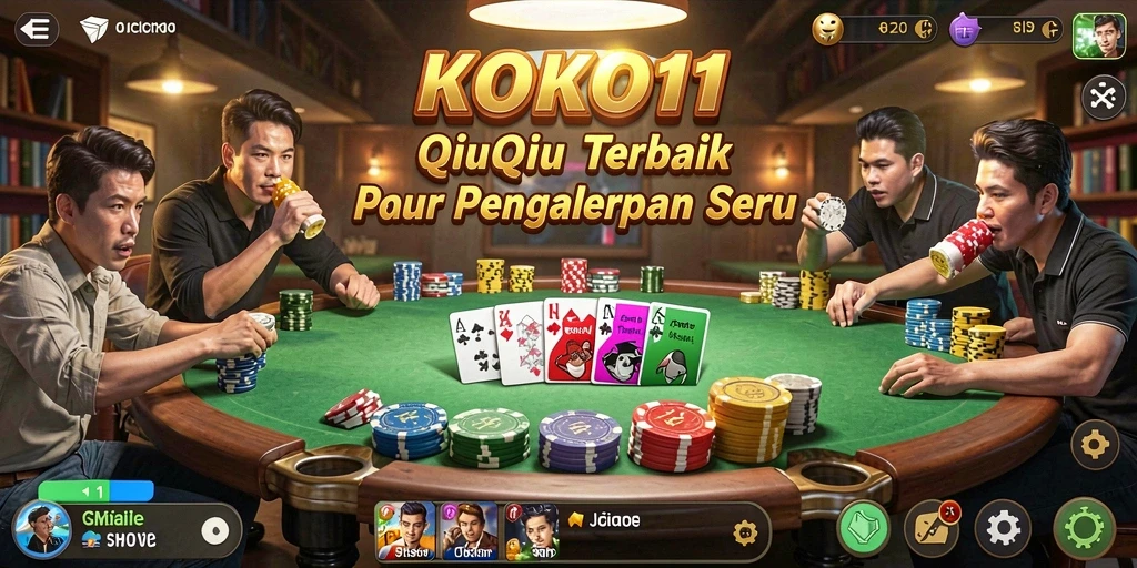 Tampilan gameplay QiuQiu yang menarik di KOKO11.