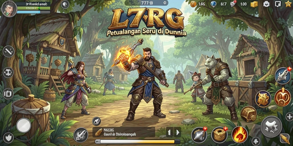 Tampilan menakjubkan dari gameplay RPG yang mendebarkan.