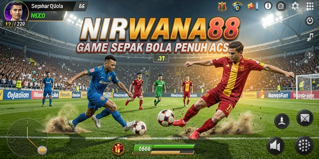 Tampilan gameplay NIRWANA88 yang mendebarkan dan penuh aksi.