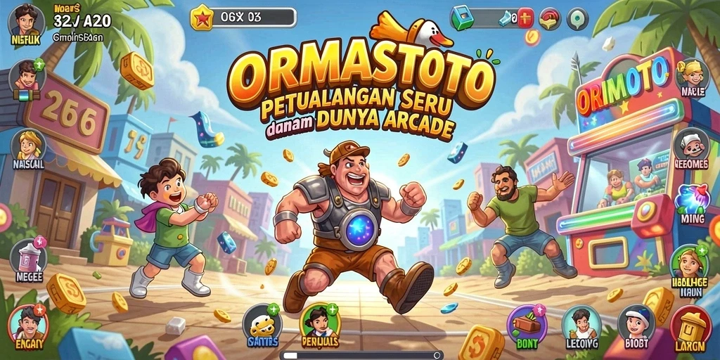 Gameplay dinamis yang menantang di ORMASTOTO.