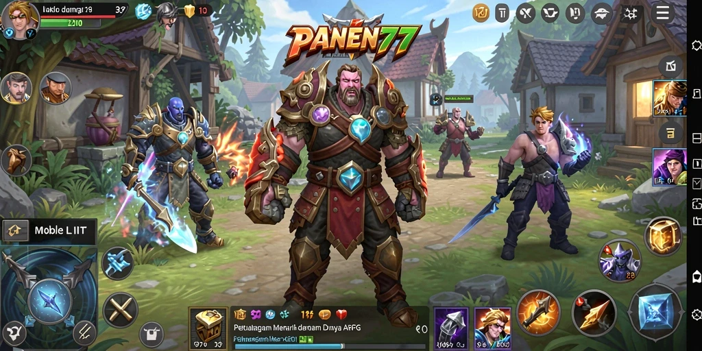 Tampilan epik dari pertempuran dalam PANEN77.
