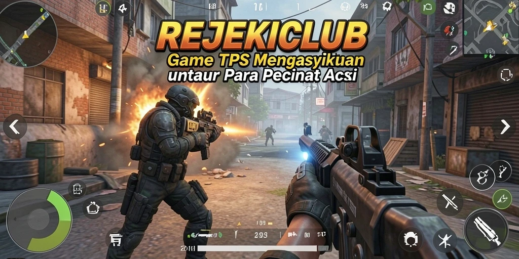 Gameplay REJEKICLUB yang seru dan mendebarkan.