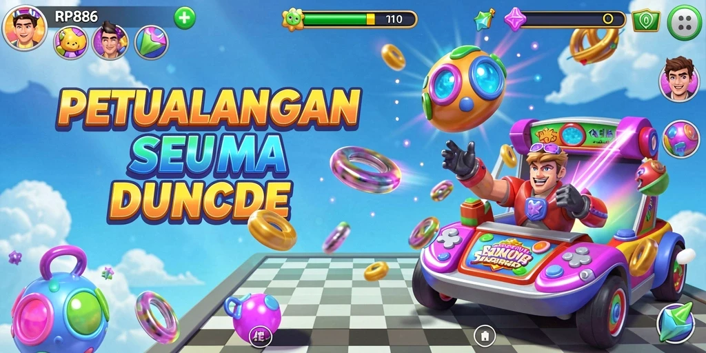 Tampilan gameplay seru dari RP886 dengan banyak aksi dan tantangan menarik.