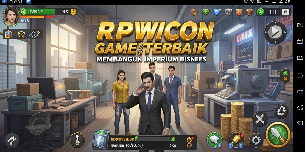Tampilan gameplay yang menarik dan dinamis dalam RPWIN1.