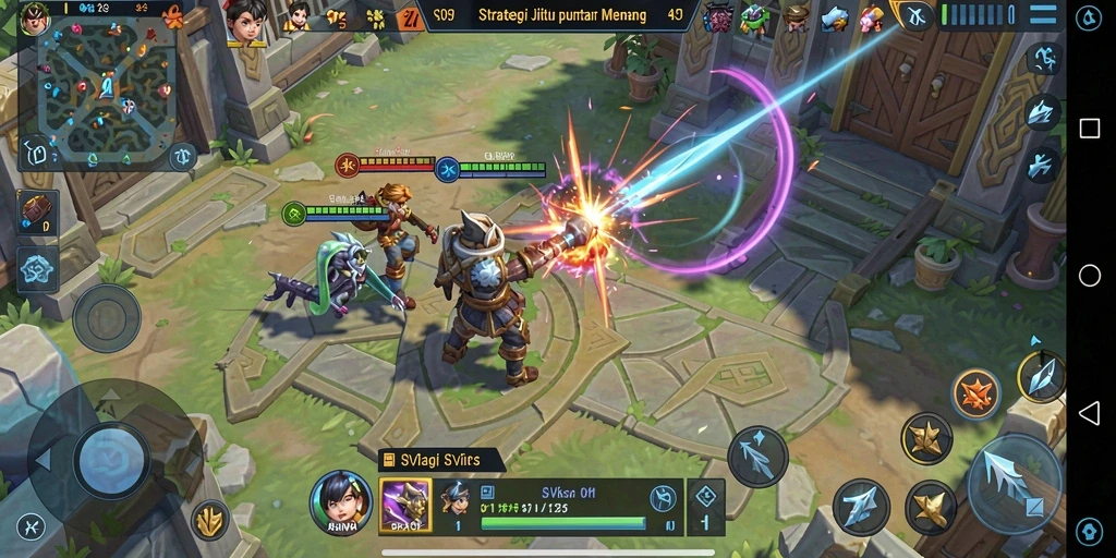 Screenshot gameplay SVIP5 memperlihatkan strategi yang mendalam.